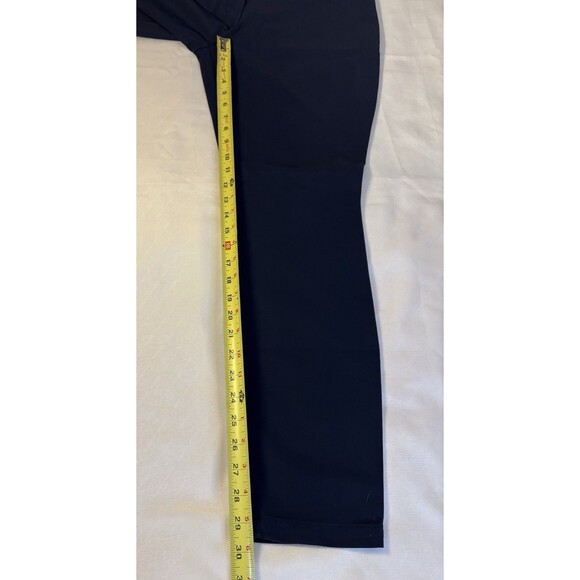 LULULEMON City Sleek 7/8 Slim-Fit 5 Pocket Pant Women 33 High Rise Navy Commute - Picture 13 of 13